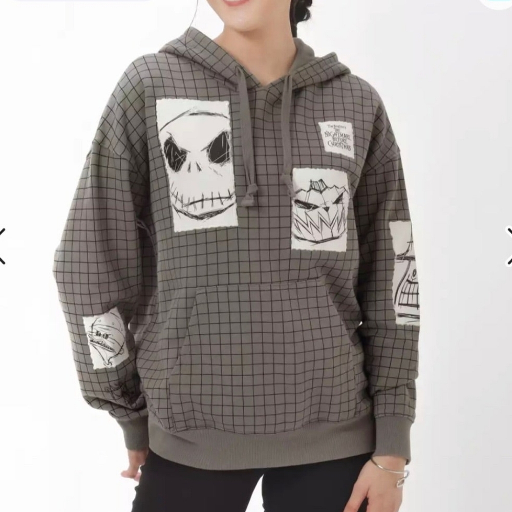2023 Disney NBC nightmare before christmss patch hoodie